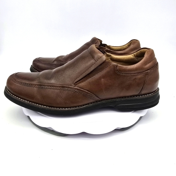 Studio Belvedere Shoe Men’s 10 D Brown Torino Leather Loafers Casual Dress main image 6